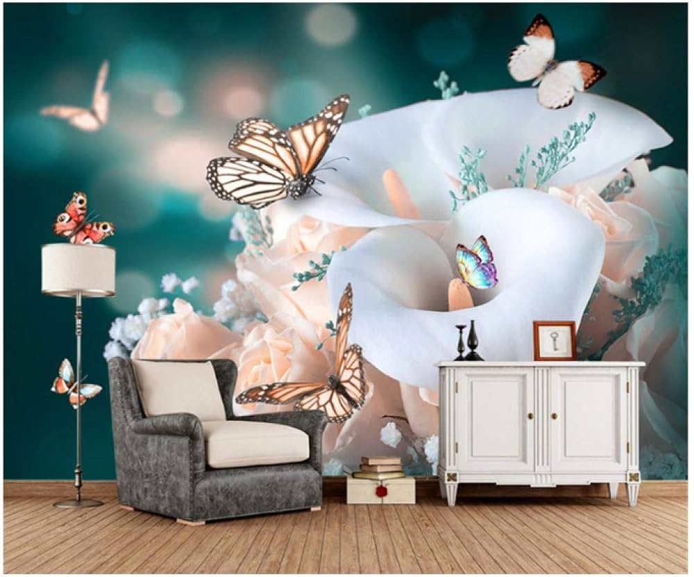 1000x831 Gwrdnjpjc Wall Paper Butterfly Wallpaper Living Room Wall Ideas 3D Desktop Wallpaper Childrens Room Decor Study Buy Online at Best Price in UAE