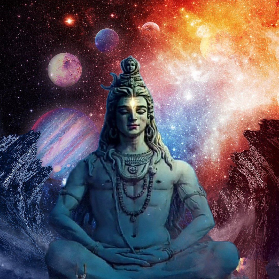 1080x1080 HD Lord Shiv Image & Wallpaper Download