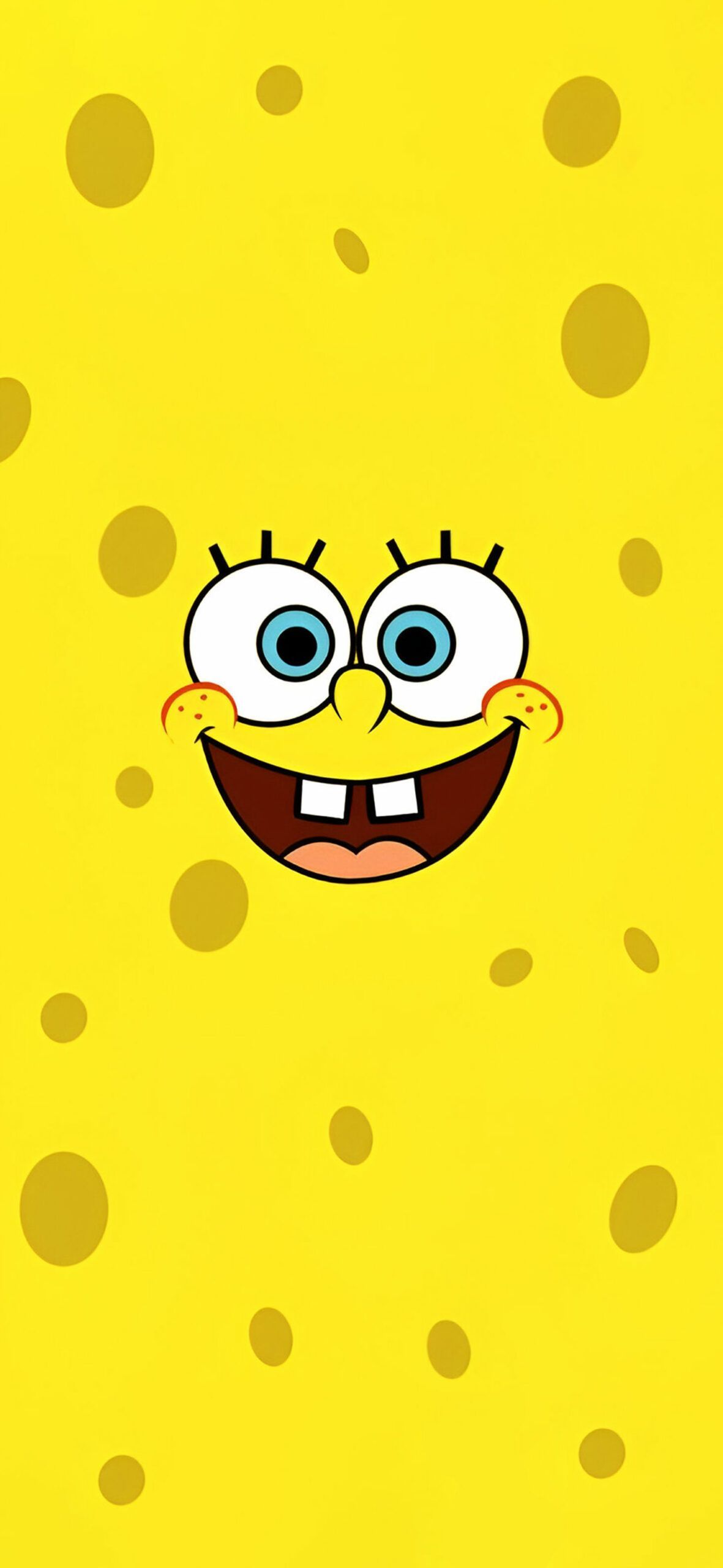 1181x2560 SpongeBob SquarePants Minimalist Wallpaper