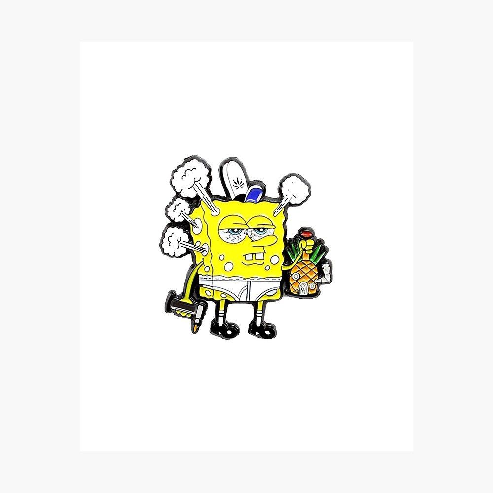 1000x1000 Stoner Spongebob Poster