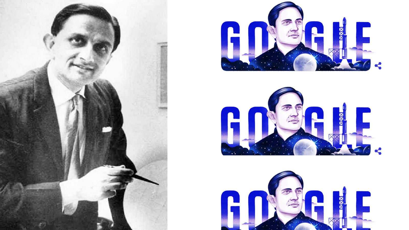 1600x900 Google Doodle: ISRO founder Vikram Sarabhai's 100th birthday. News of India Videos