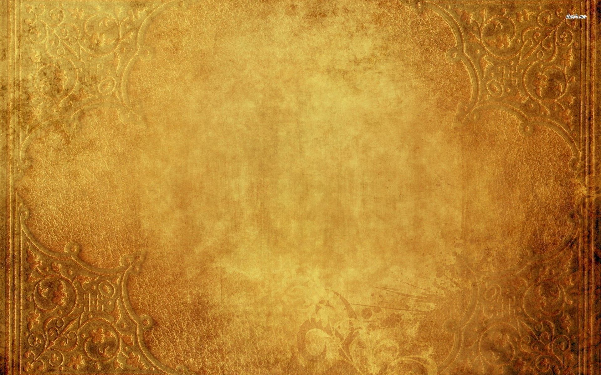 1920x1200 Gold Border Wallpaper