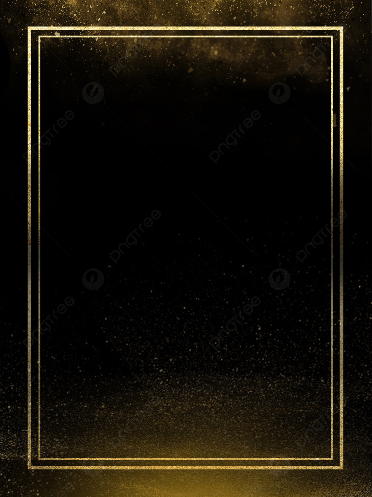 1200x1604 Black Gold Border Minimalistic Background Wallpaper Image For Free Download