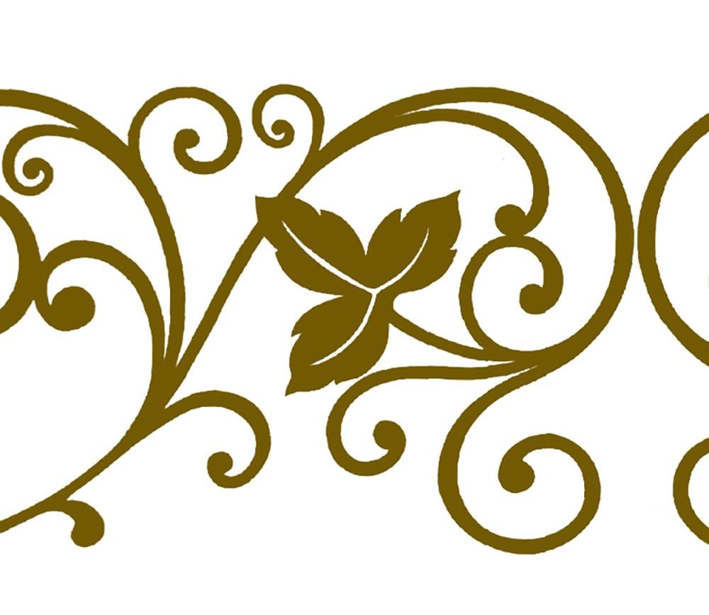 1000x867 Dundee Deco 4 In Golden Self Adhesive Wallpaper Border In The Wallpaper Borders Department At