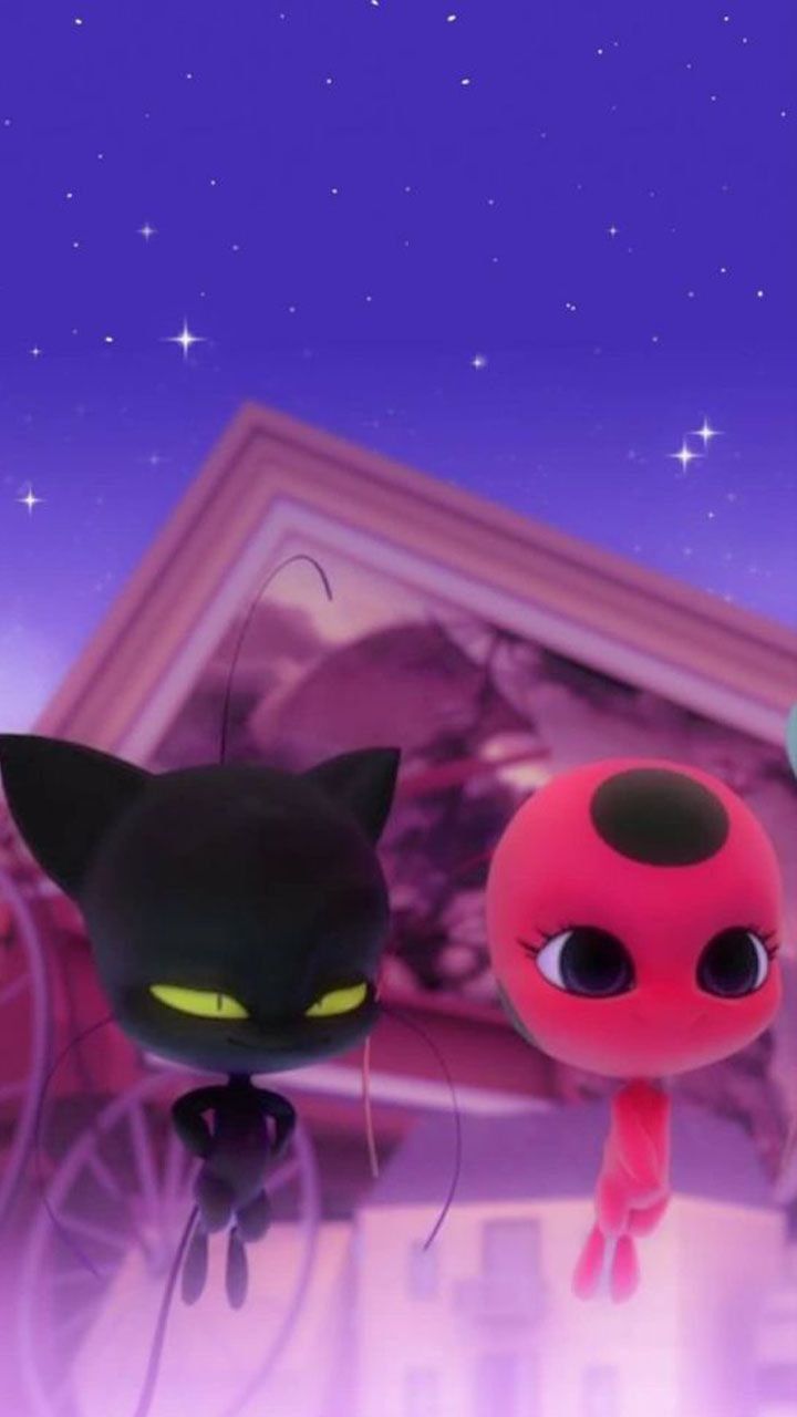720x1280 ladybug kwami Wallpaper Download