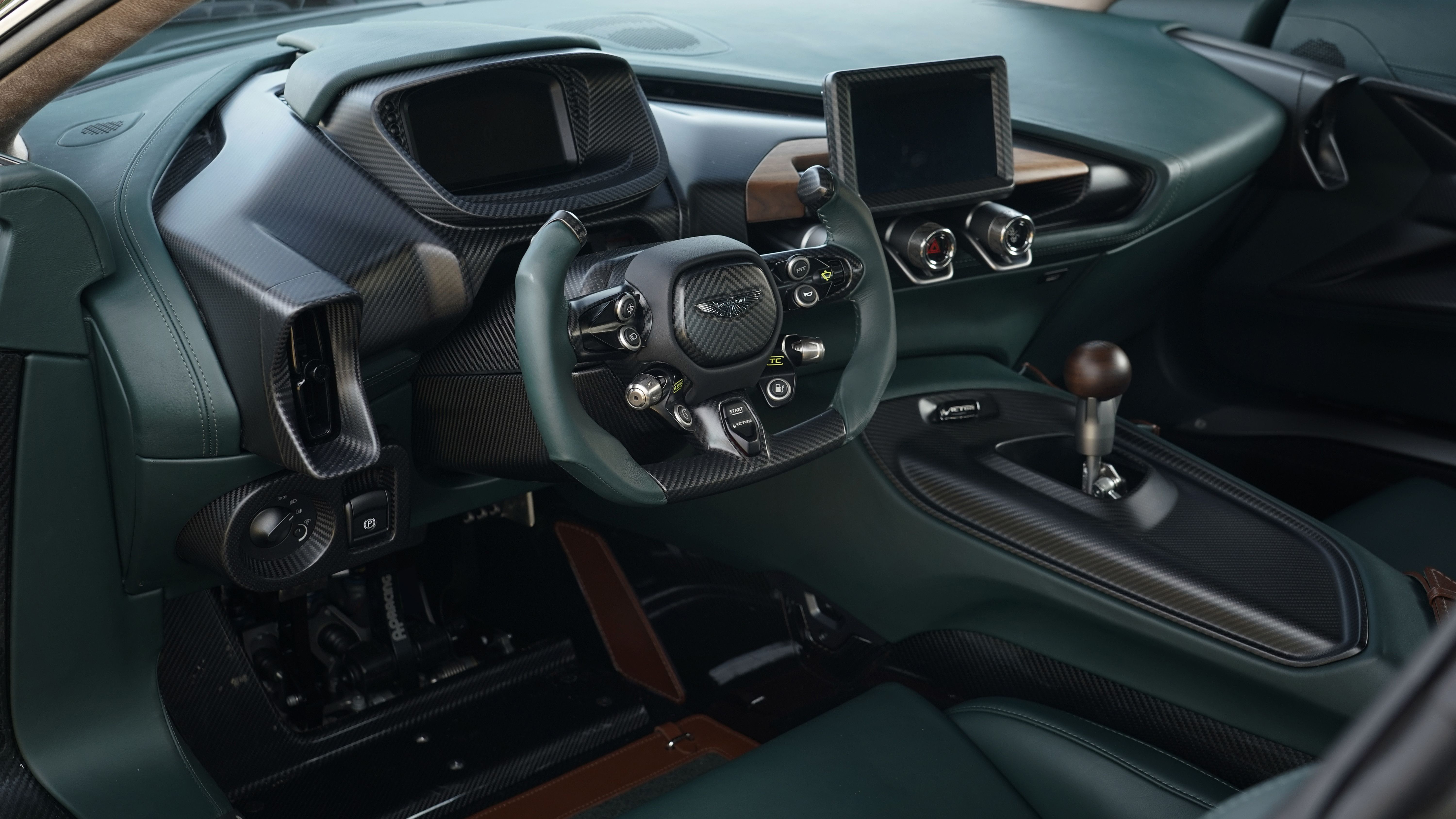 6000x3375 Aston Martin Victor 5K Interior Wallpaper Car Wallpaper