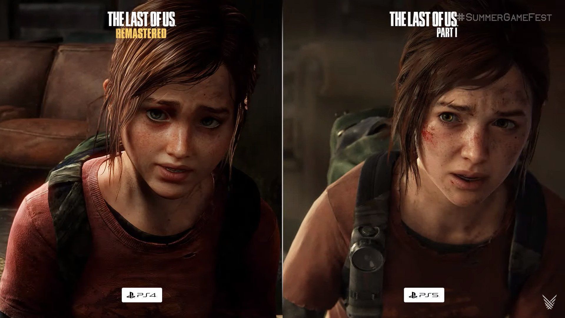 1920x1080 best of video games on X: The Last Of Us Remastered (2014) and The Last Of Us Remake (2022) side by side / X