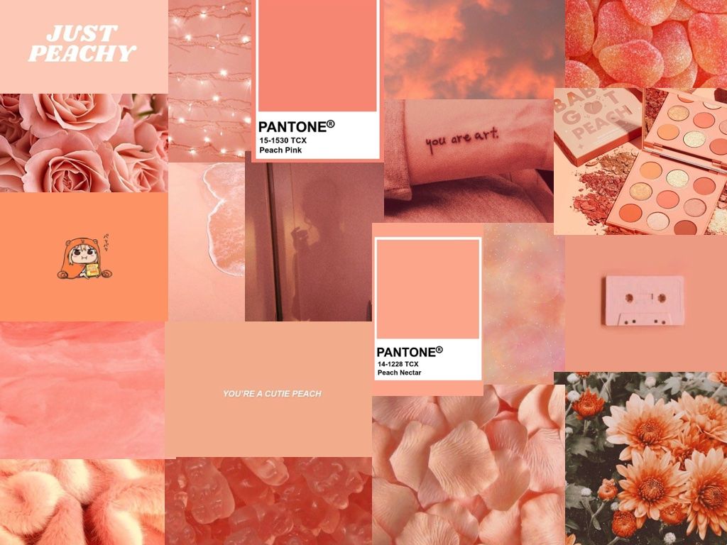 Peach Collage Wallpapers - Top Free Peach Collage Backgrounds ...