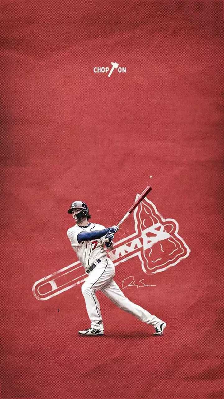 720x1280 Dansby Swanson Wallpaper. Dansby swanson, Atlanta braves wallpaper, Atlanta braves