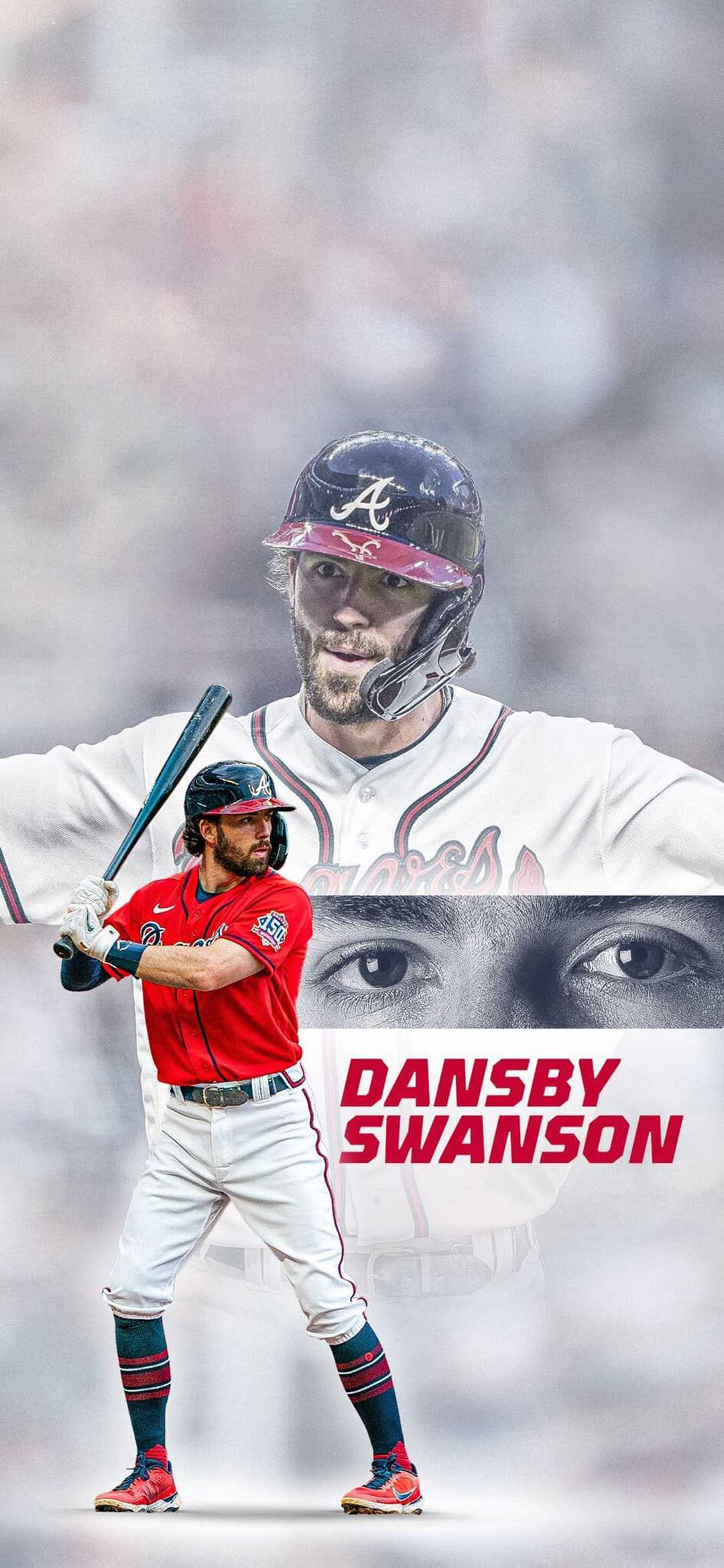 1080x2340 Dansby Swanson Wallpaper