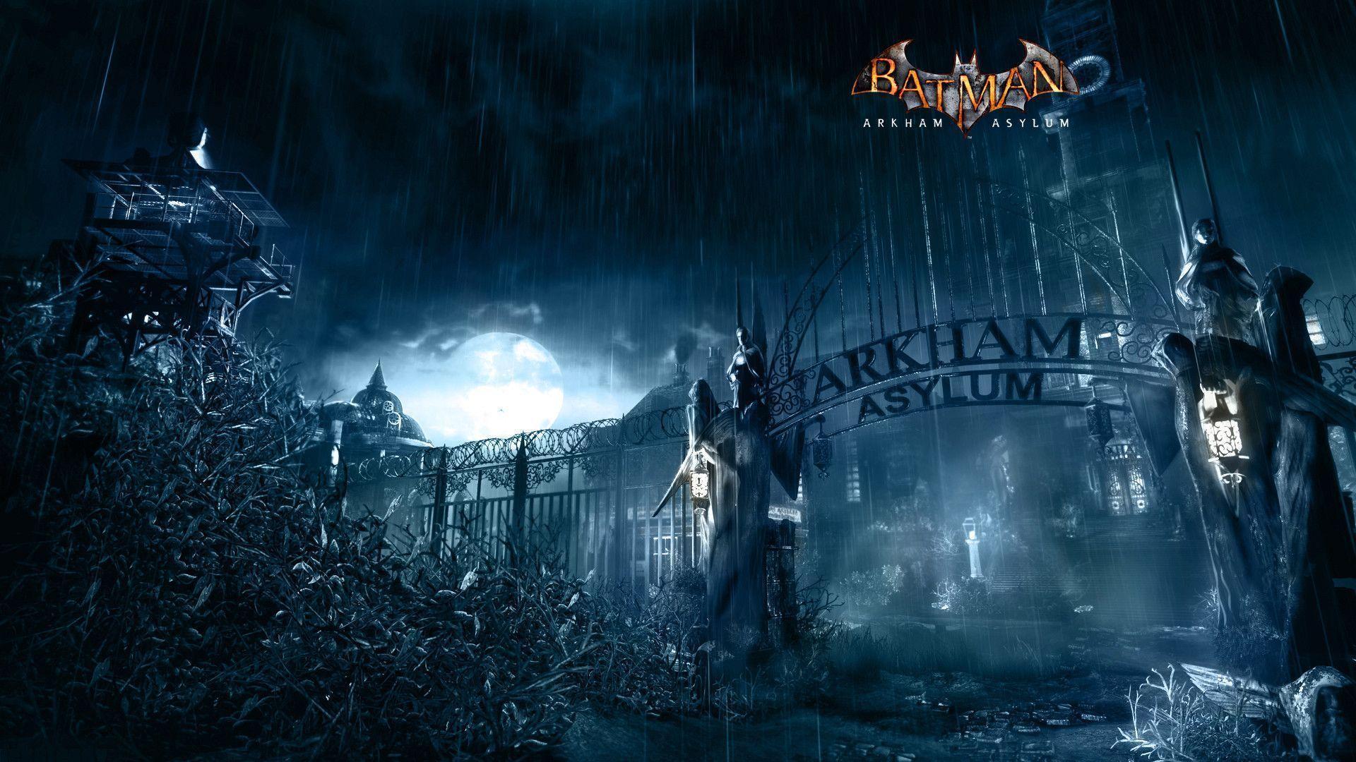 1920x1080 Arkham Asylum Wallpaper