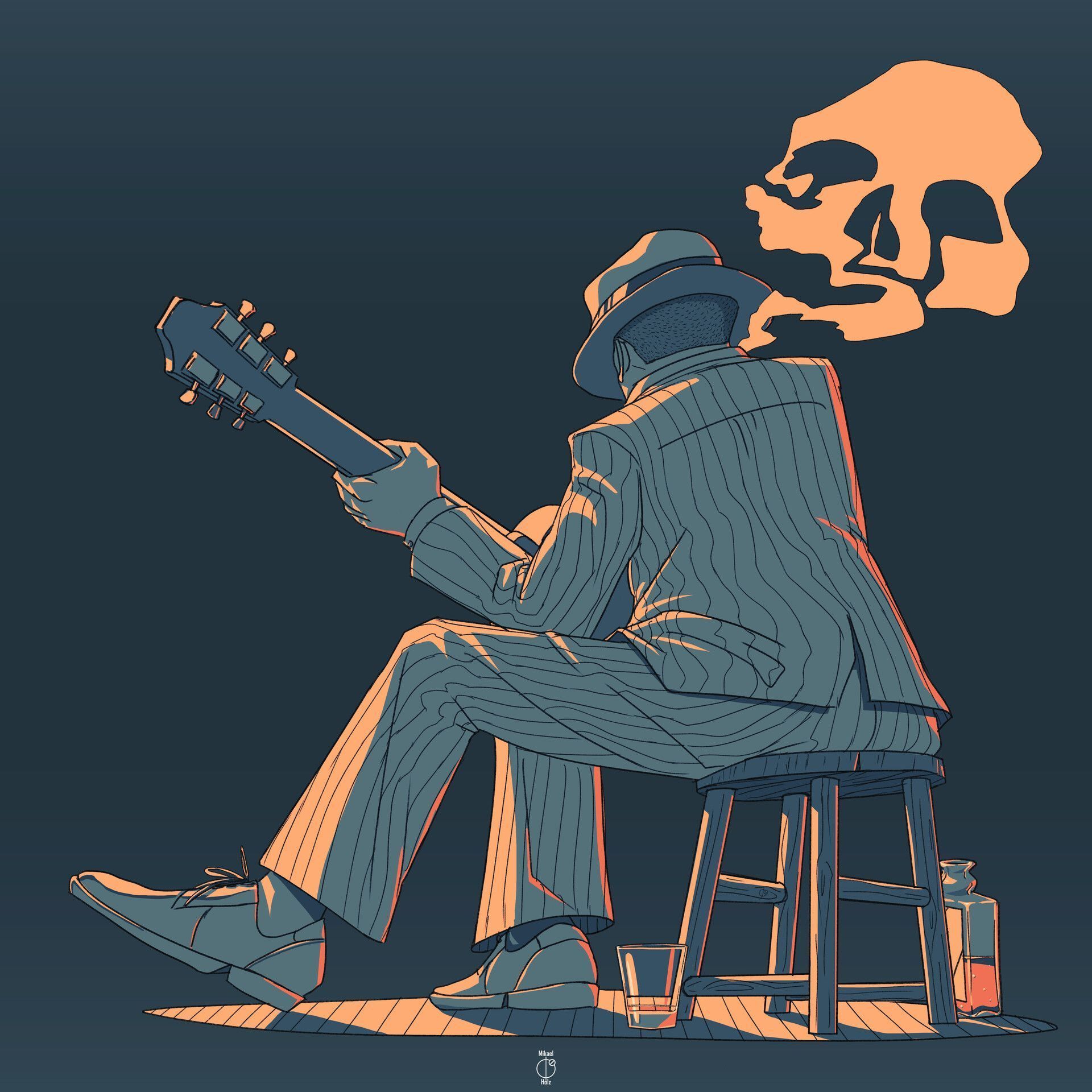 1920x1920 Mikael Holz tribute to Robert Johnson