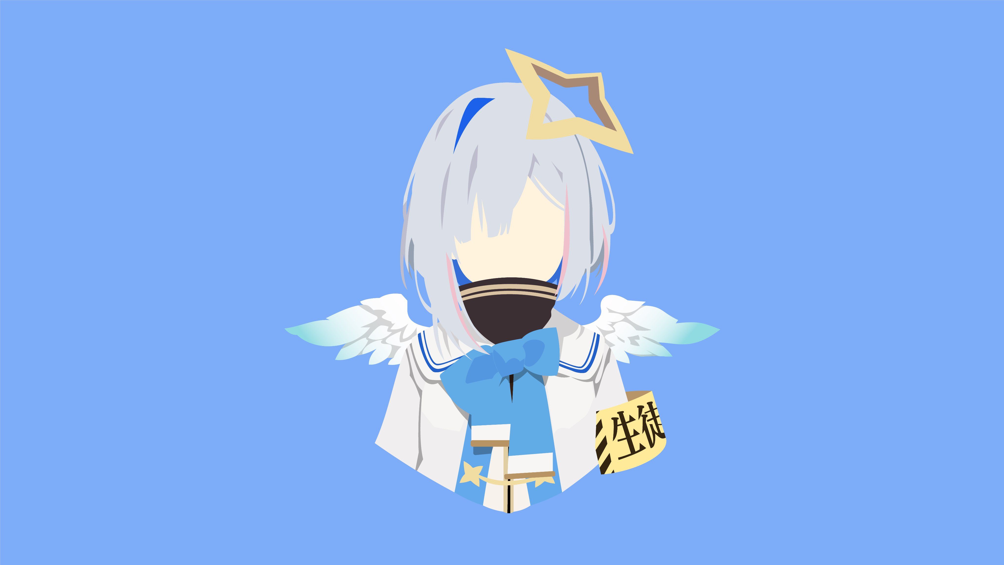 4096x2304 Node Minimal on X: Amane Kanata! PPTenshi flatdesign. #かなたーと #ホロライブ #hololive #flatdesign #wallpaper #vector #fanart / X