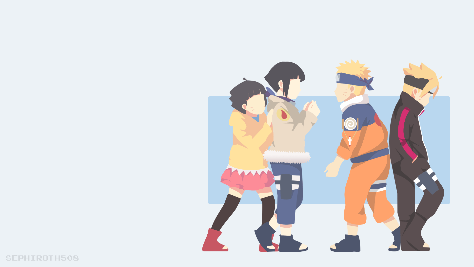 1920x1080 Naruto, Hinata, Himawari, Boruto