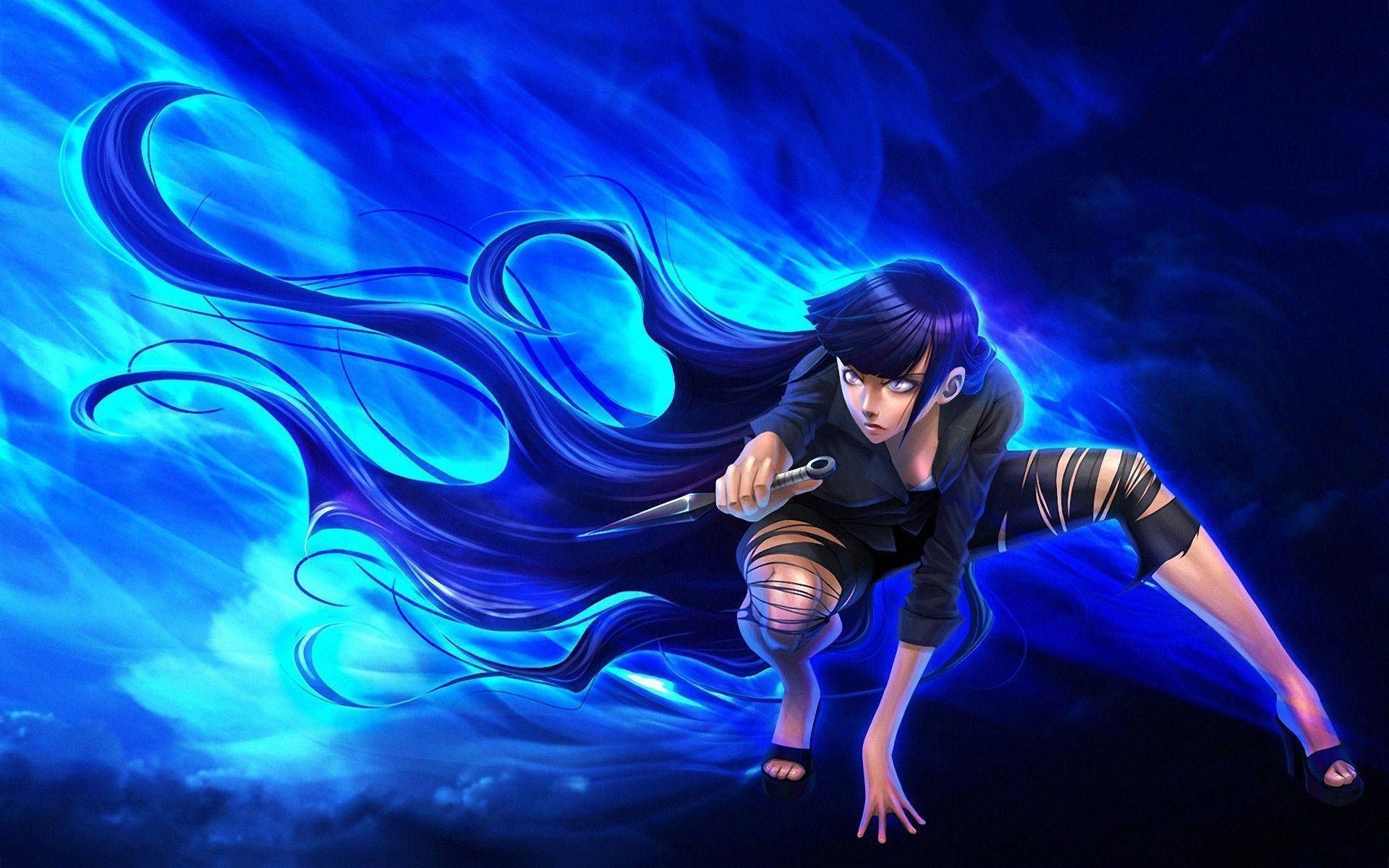 1920x1200 Download free Naruto Shippuden Hinata's Weapon Wallpaper
