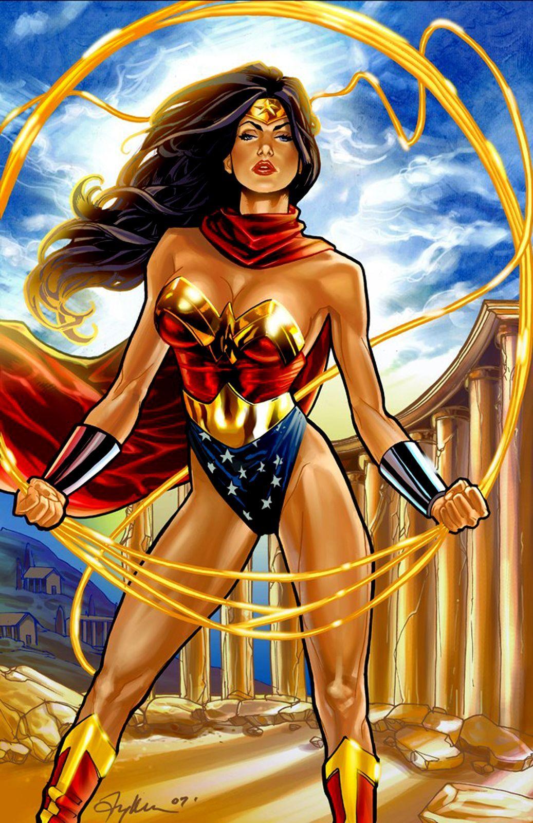 Wonder Woman Cartoon Wallpapers - Top Free Wonder Woman Cartoon Backgrounds  - WallpaperAccess