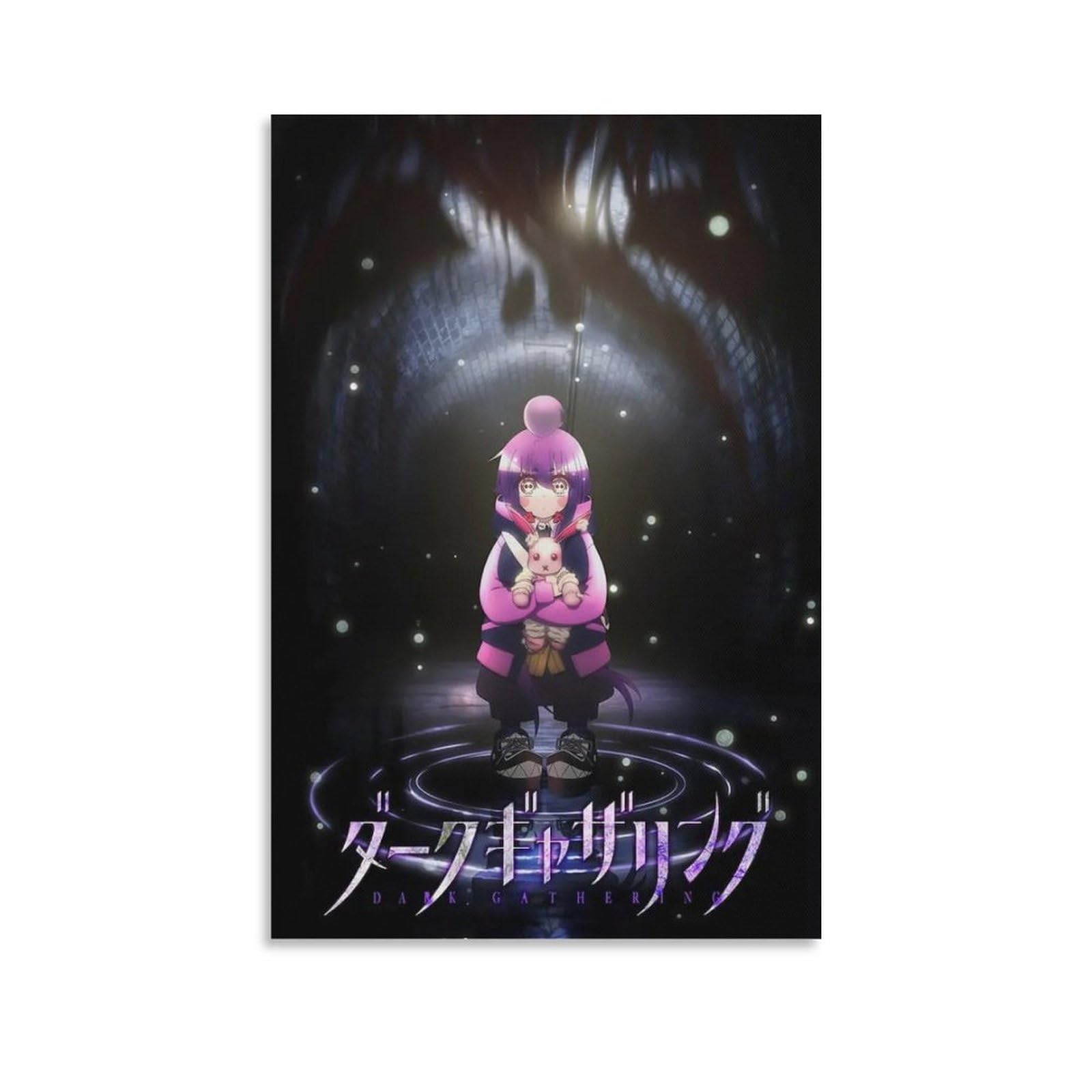 1600x1600 Dark Gathering Poster Anime Art