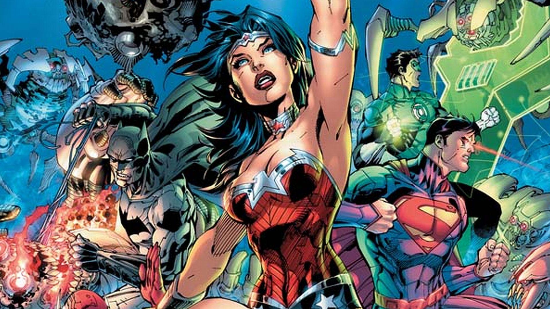 1920x1080 Dc Comics Computer Wallpaper Woman Justice League Comic