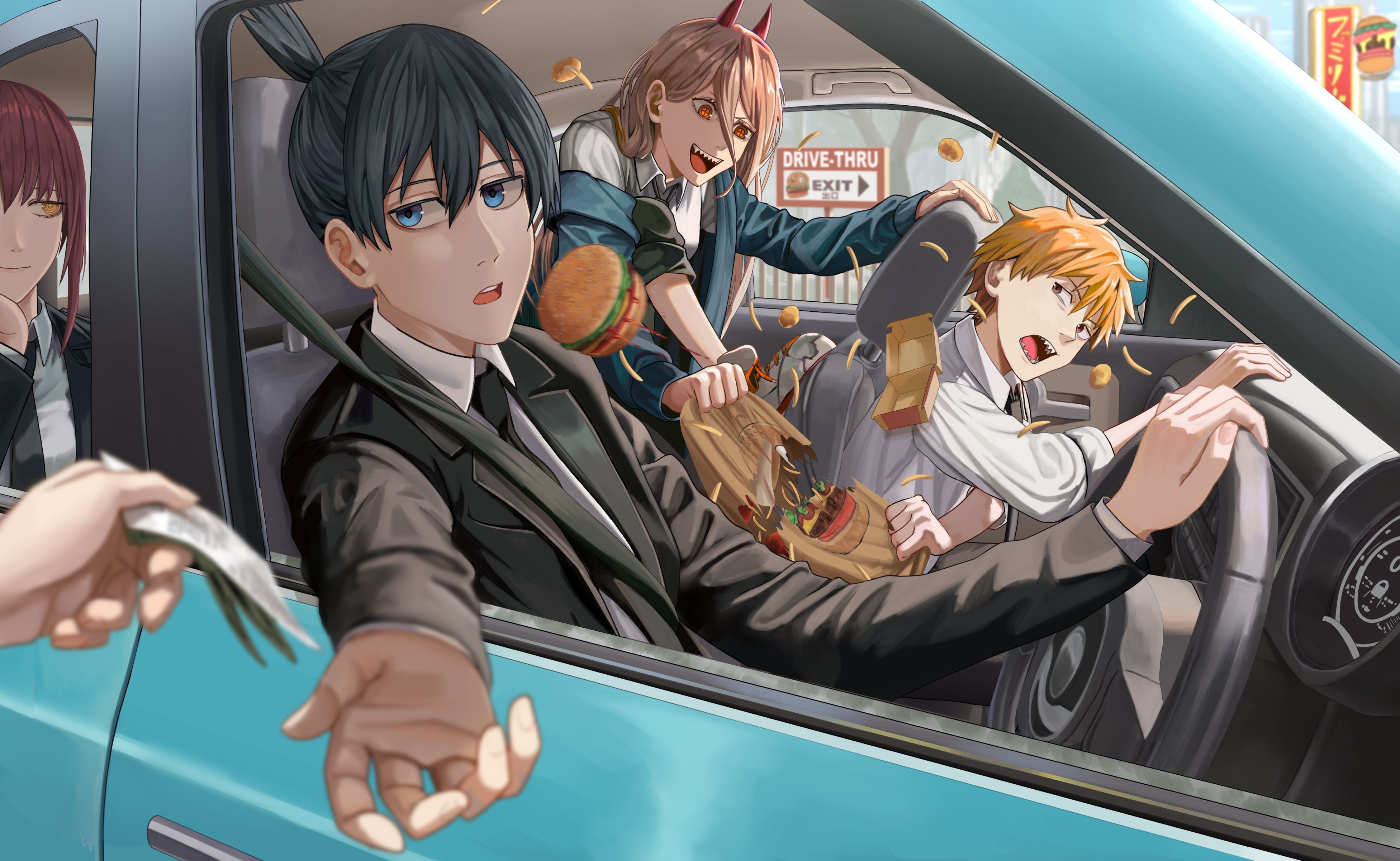 3905x2403 Chainsaw Man Wallpaper by SilverTsuki Anime Image Board
