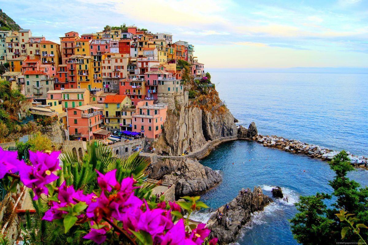 1200x798 Italian coast town HD Wallpaper, Desktop Background, Free Wallpaper Download. Beautiful places to visit, Places to go, Places to travel