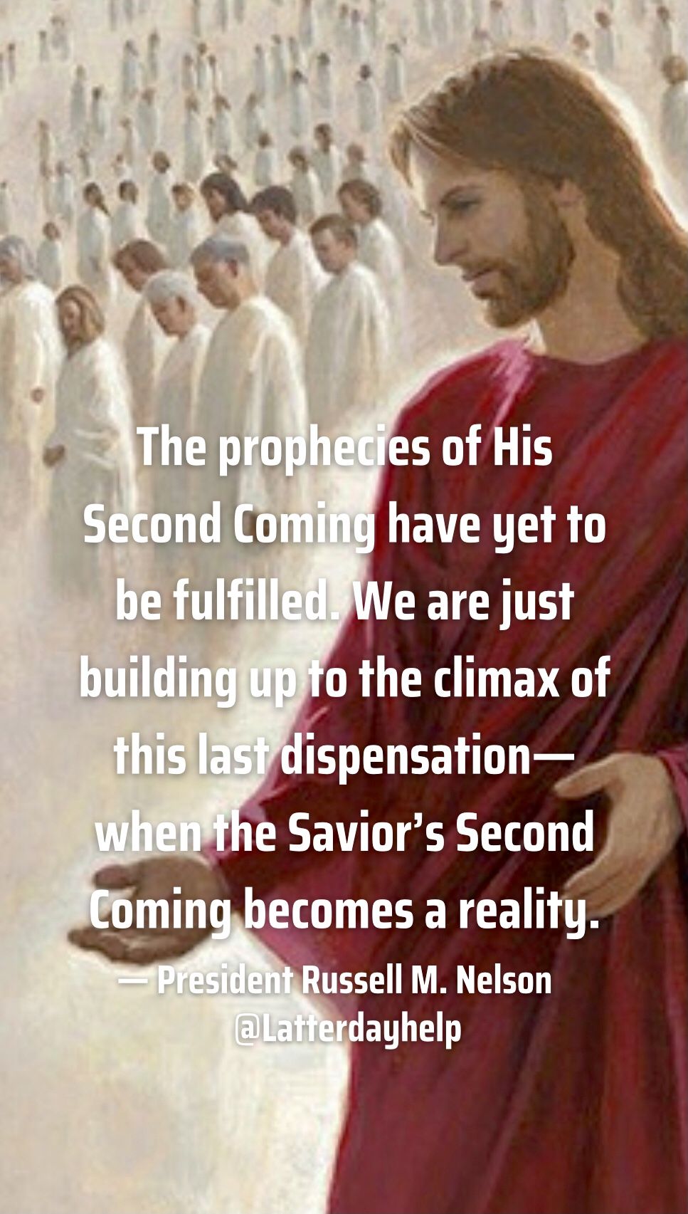 967x1705 The Prophecies Of His Second Coming Have Yet To Be Fulfilled Phone Wallpaper