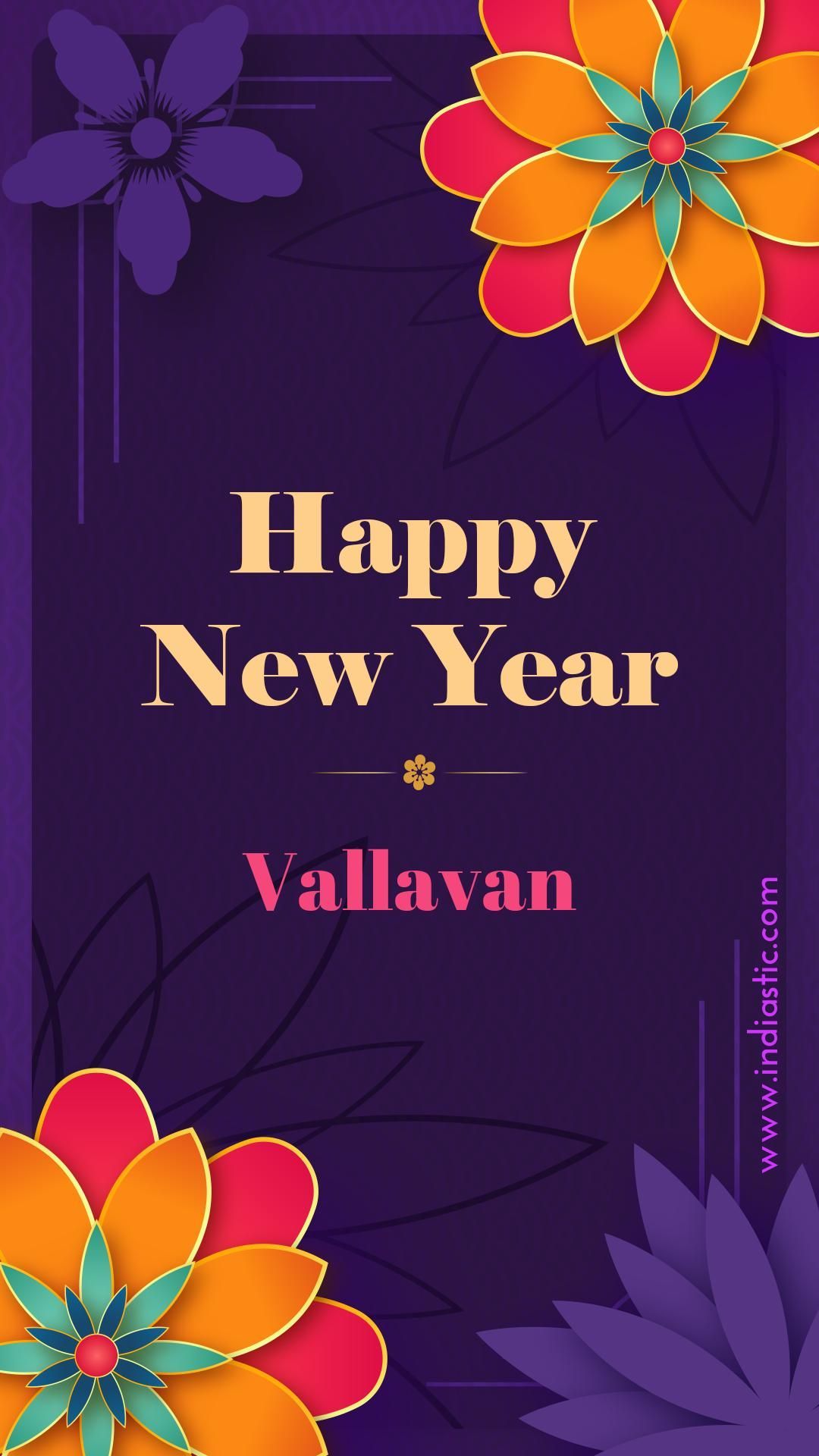 1080x1920 Happy new years Vallavan image