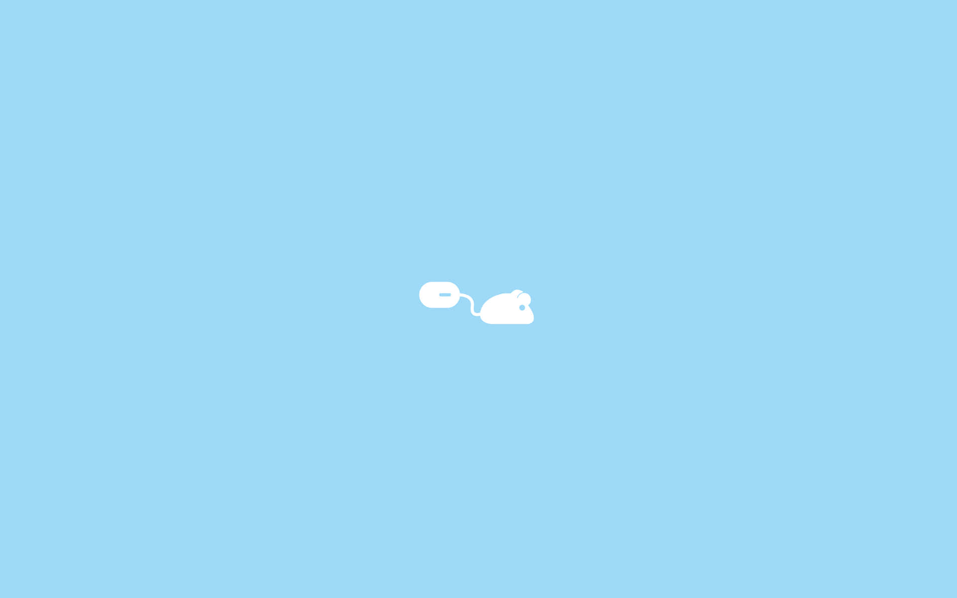 1920x1200 Minimalist Blue Wallpaper