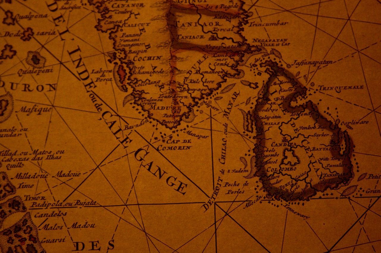 1280x850 Old Maps: Sri Lanka. Passion Fruit