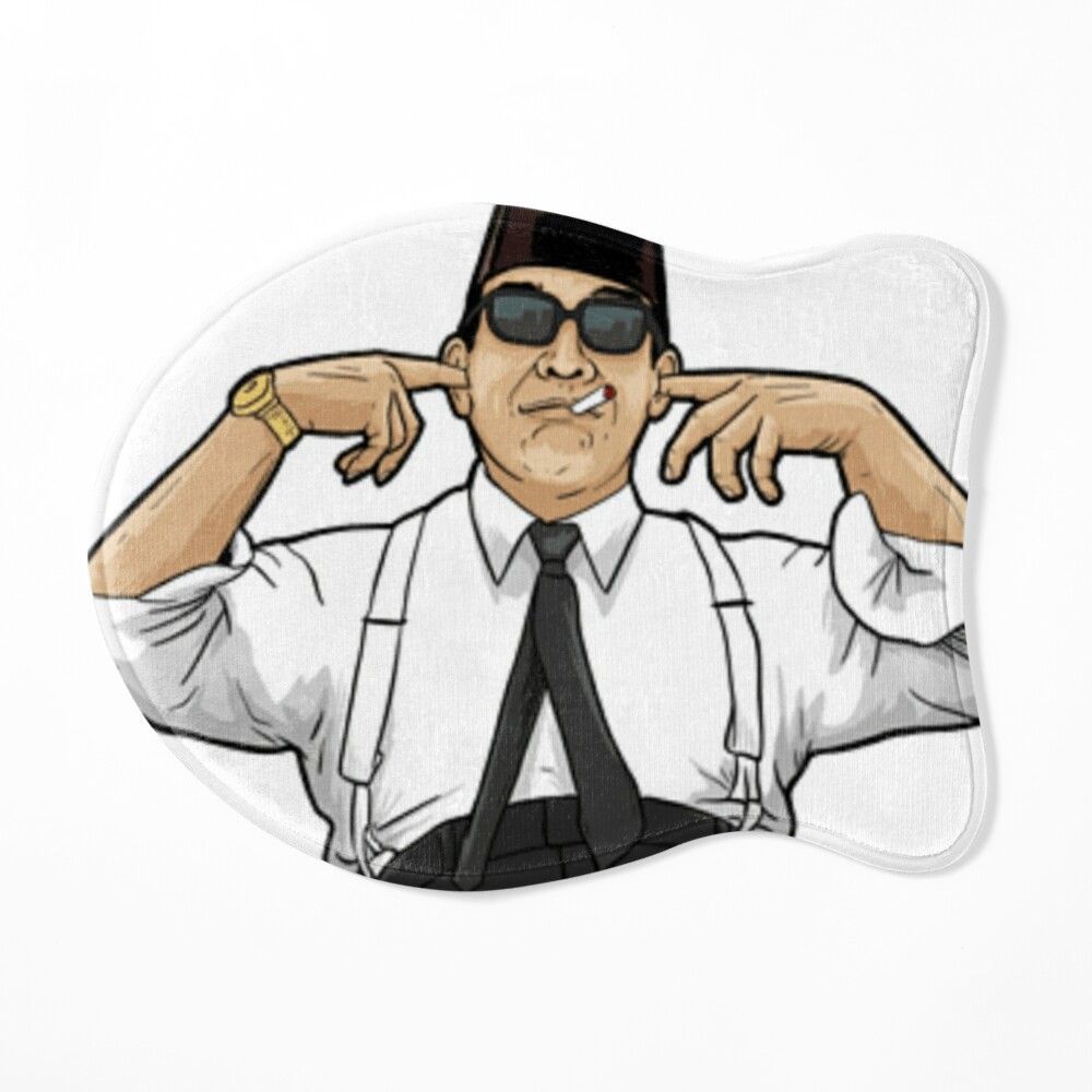 1000x1000 soekarno Art Print