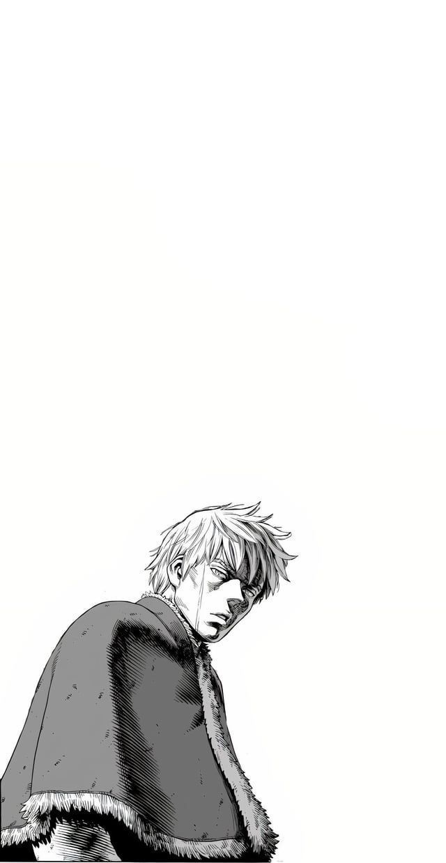 640x1238 Thorfinn wallpaper i made with