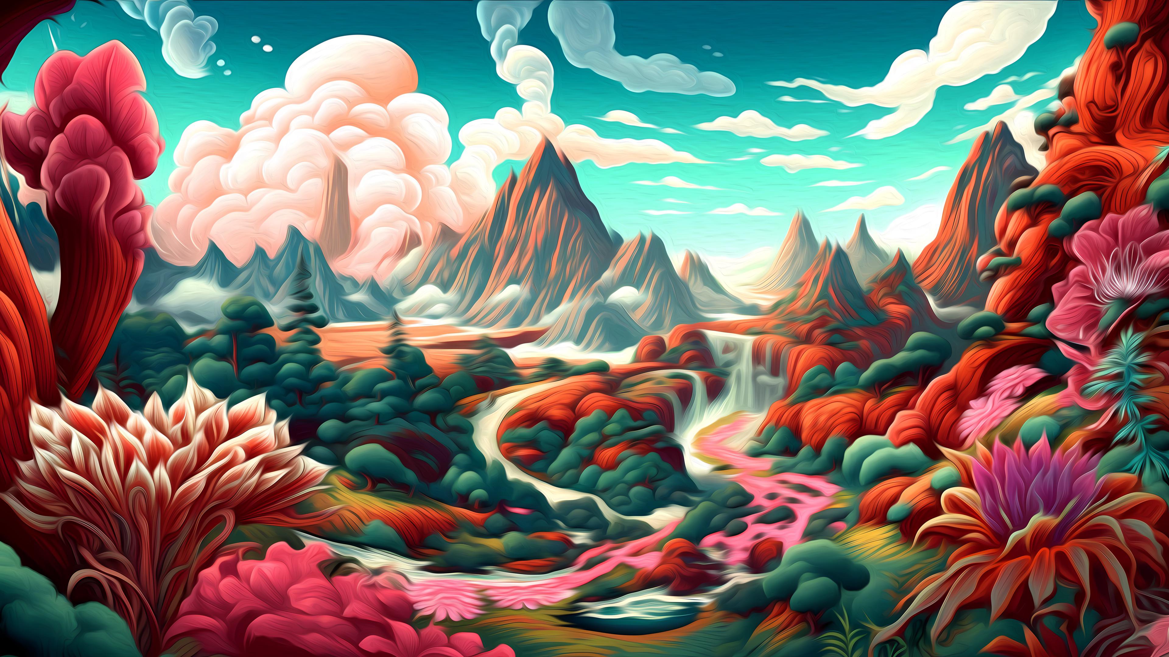 3840x2160 4K WALLPAPER: Aesthetic and Colorful