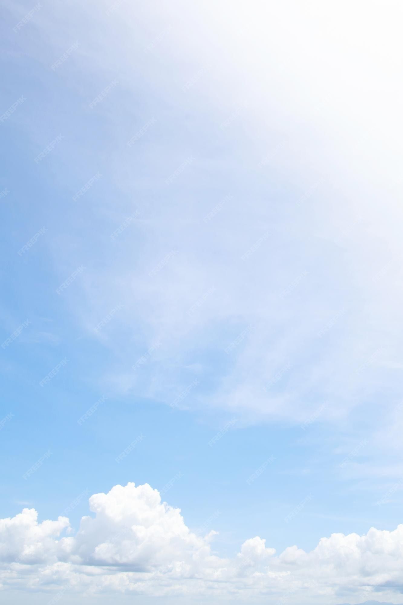 1333x2000 Beautiful clear blue sky background