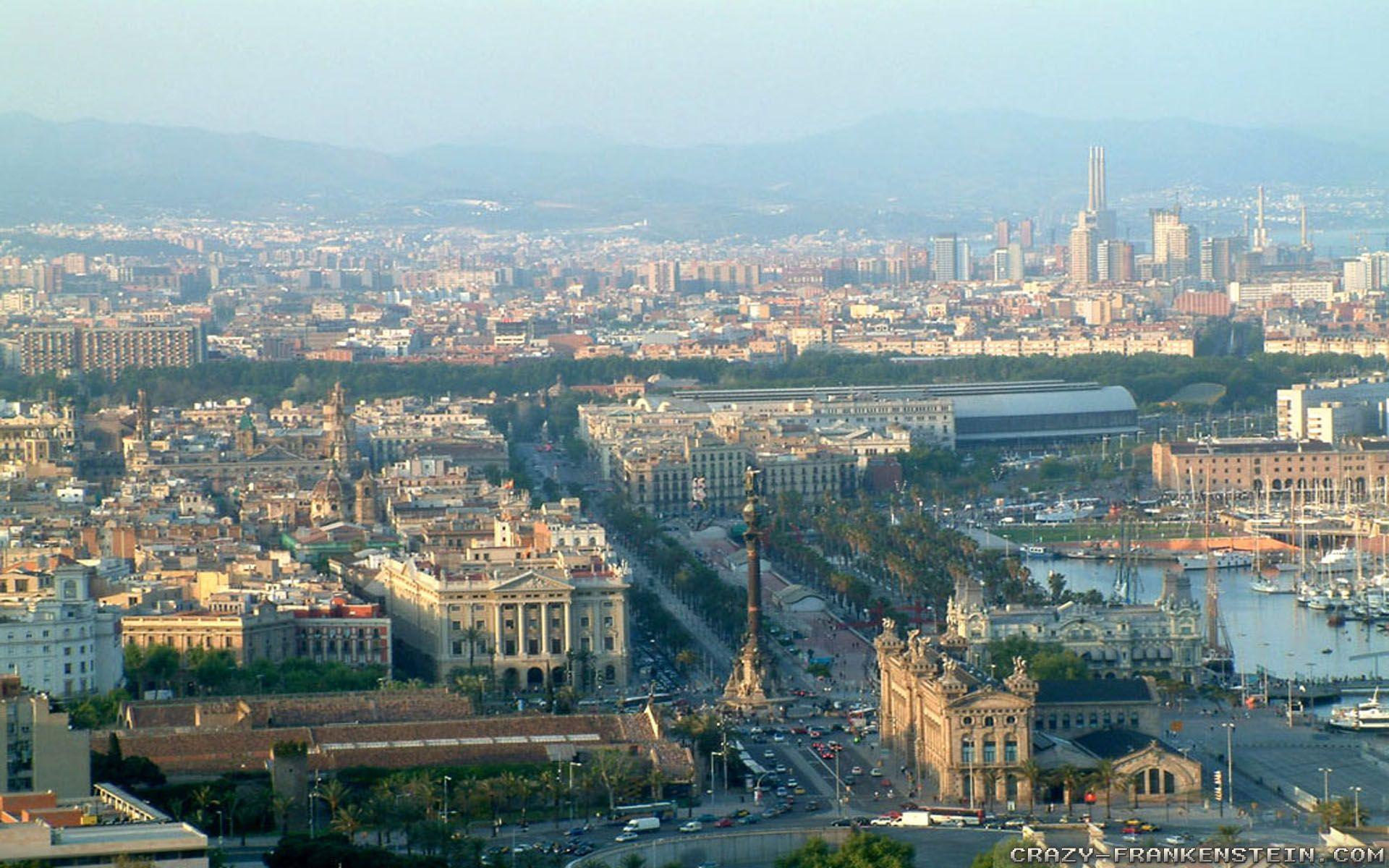 1920x1200 Barcelona City Wallpaper
