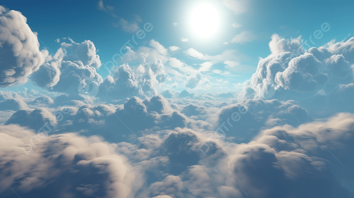 1200x673 3D Rendered Sky Adorned With Majestic