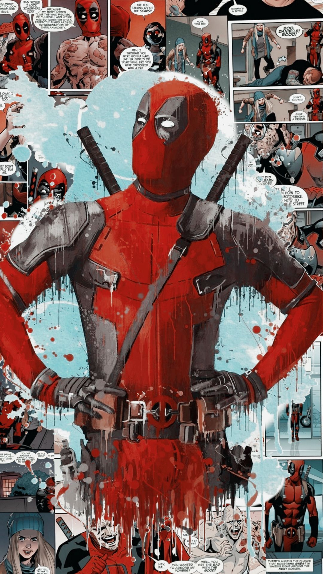 1080x1920 Deadpool artwork, Deadpool