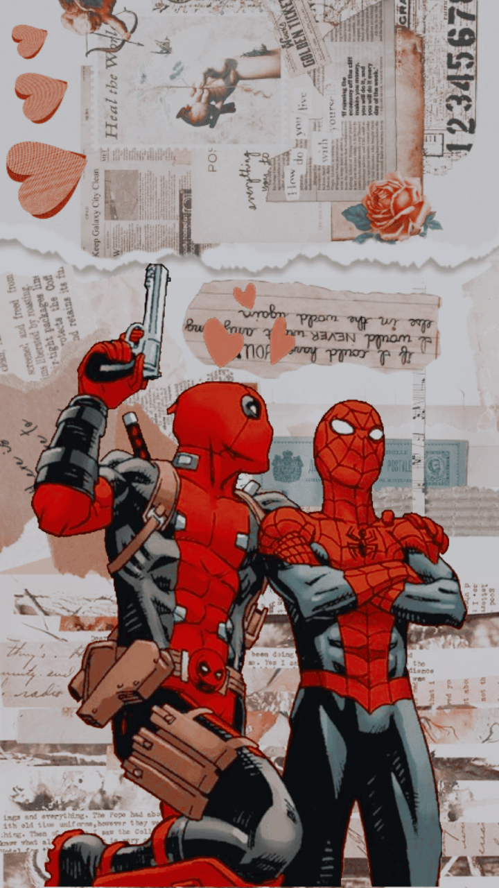 720x1280 Spideypool Wallpaper