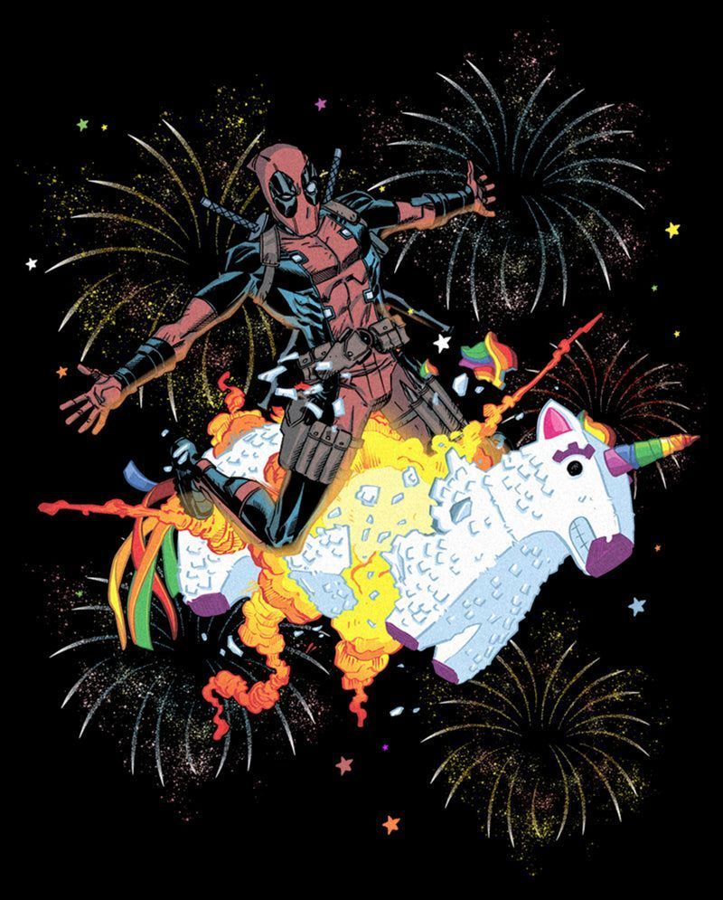 800x995 July Deadpool Unicorn Fireworks T Shirt
