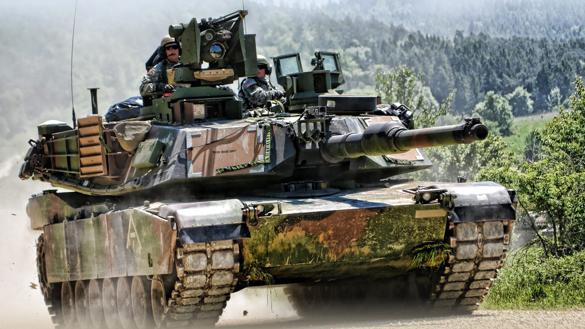 1977x1113 Abrams tanks