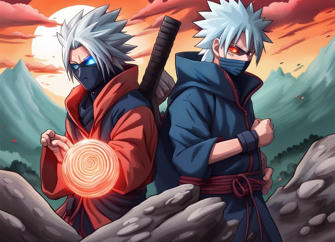 1152x832 Shinobi kakashi and Madara Uchiha