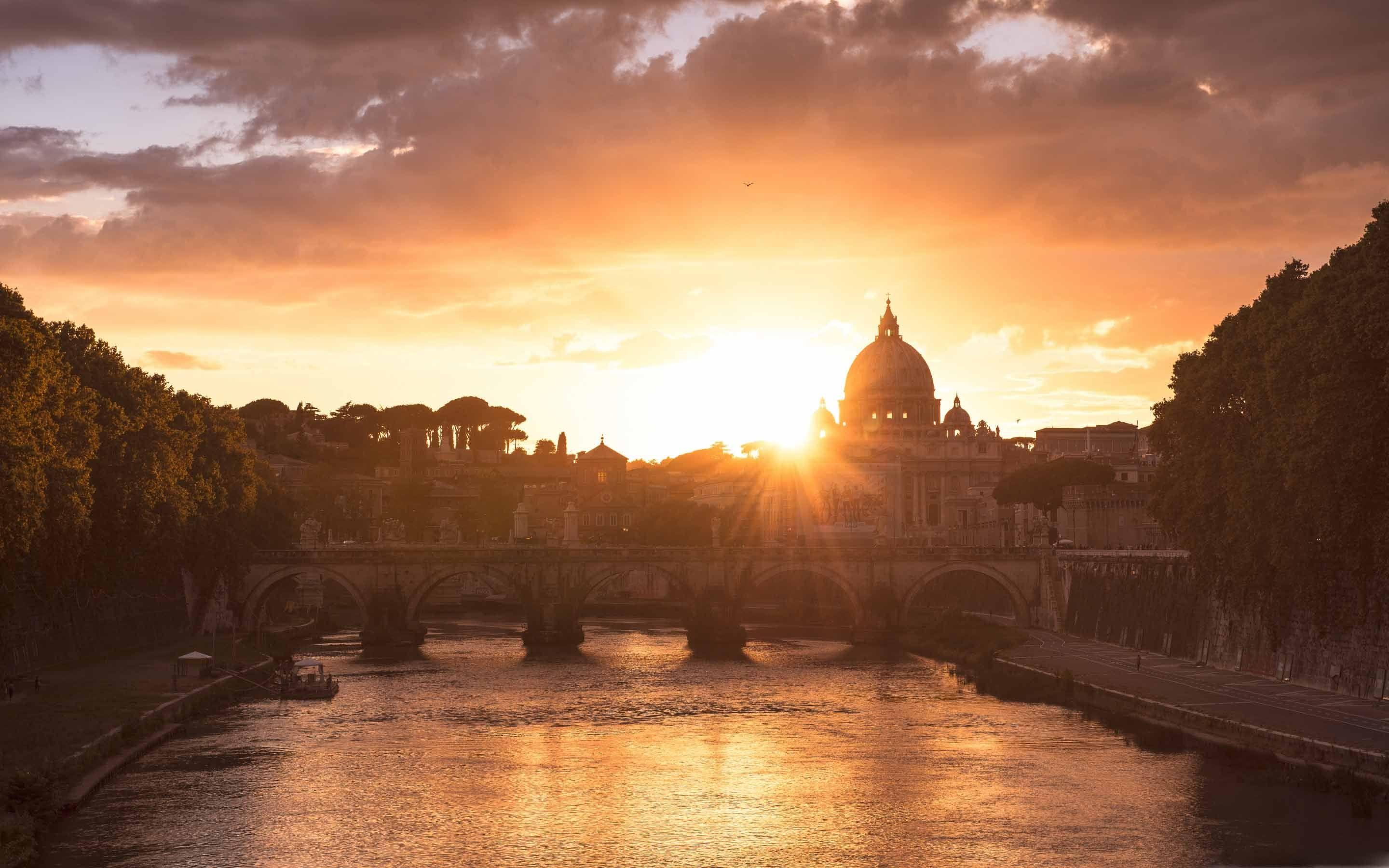 Rome Sunset Wallpapers Top Free Rome Sunset Backgrounds