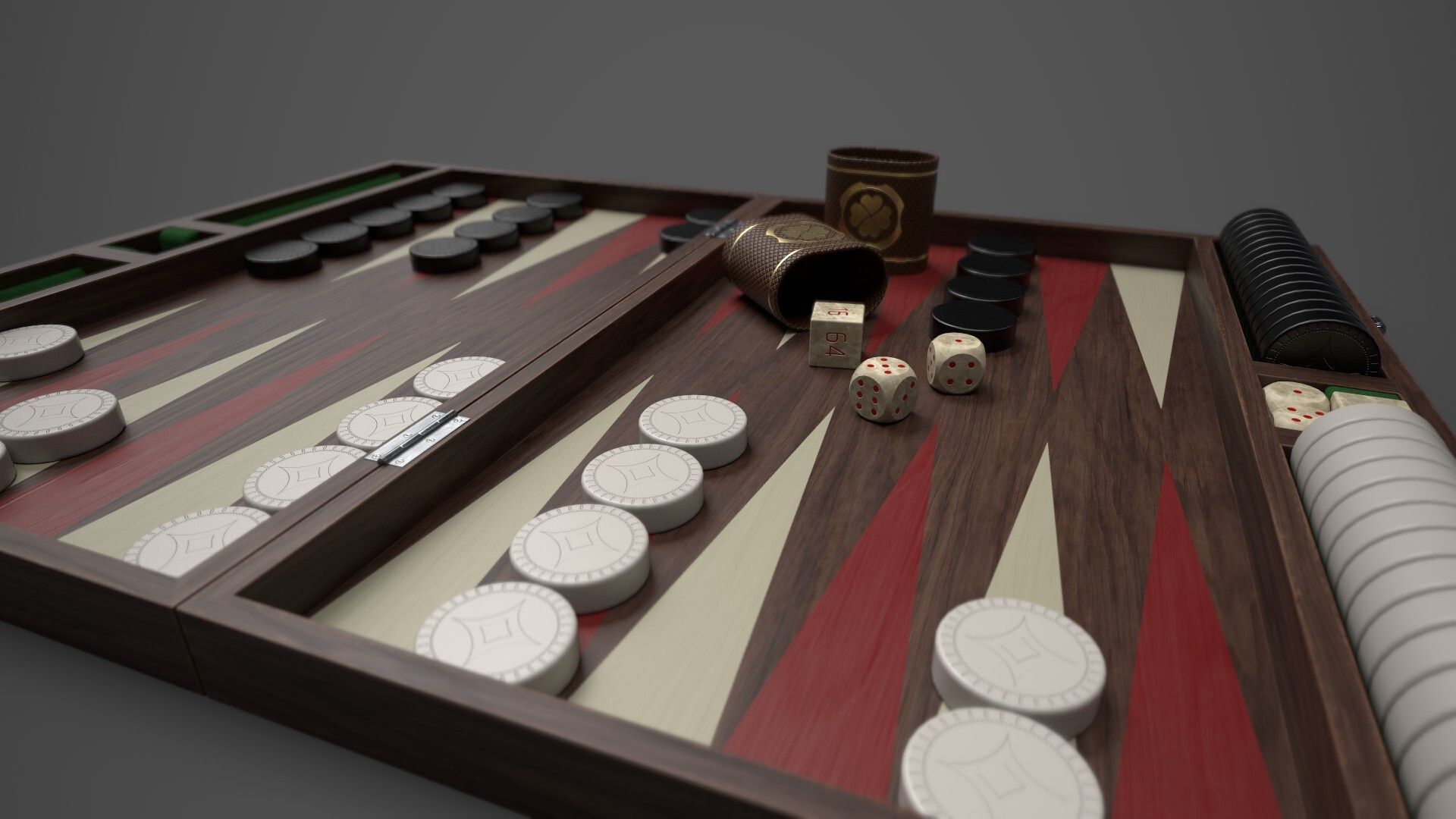1920x1080 Backgammon board