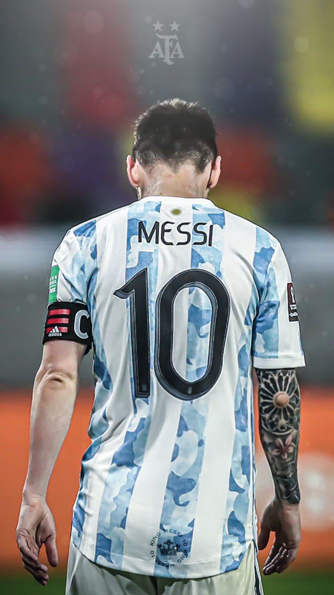 1080x1920 Messi FIFA World Cup Wallpaper