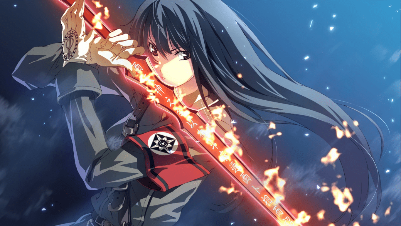 1366x768 Kei Sakurai【Dies Irae】. Evil anime