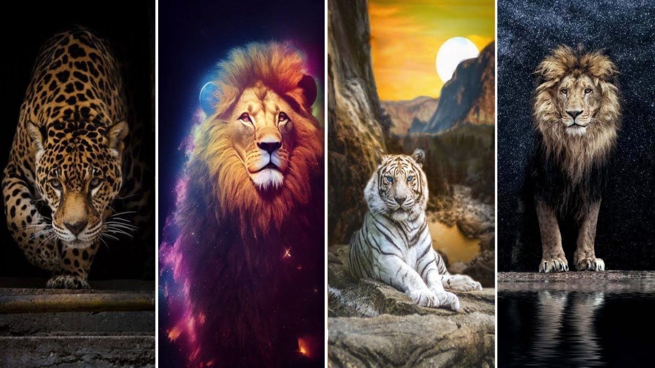 1280x720 Lion HD Mobile Wallpaper. Wallpaper