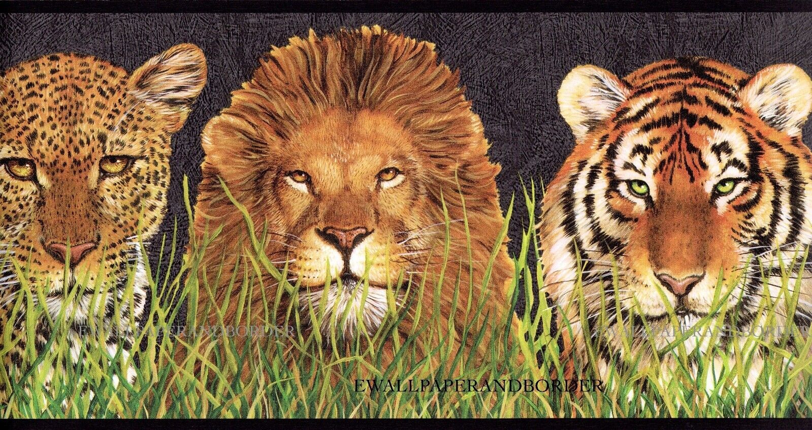 1599x847 King of The Jungle Lion Cheetah Tiger