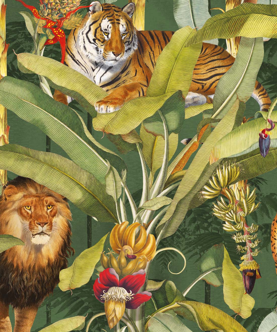 1100x1320 Felis Wallpaper • Botanical Wallpaper