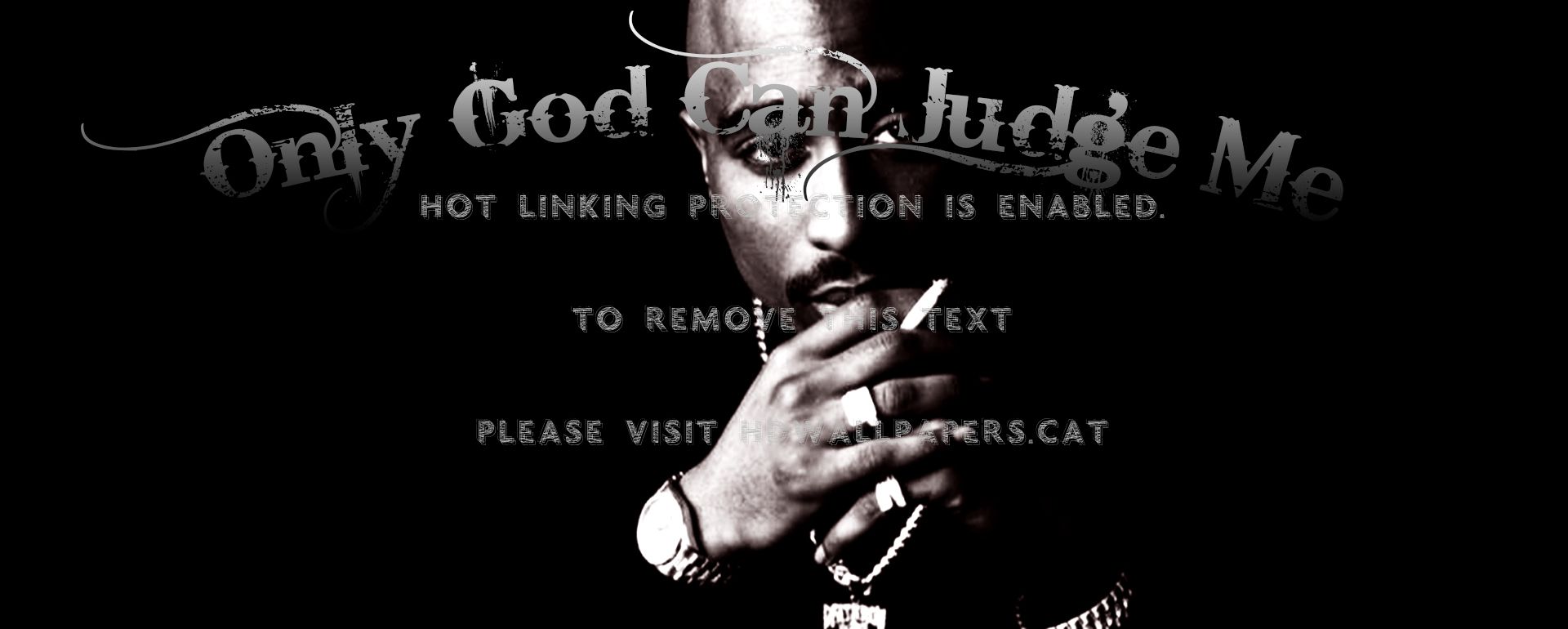 1920x770 Tupac Only God Can Judge Me Wallpaper