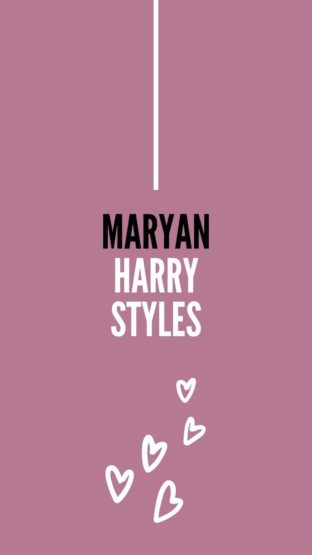 1080x1920 I Love Harry Styles Phone Wallpaper