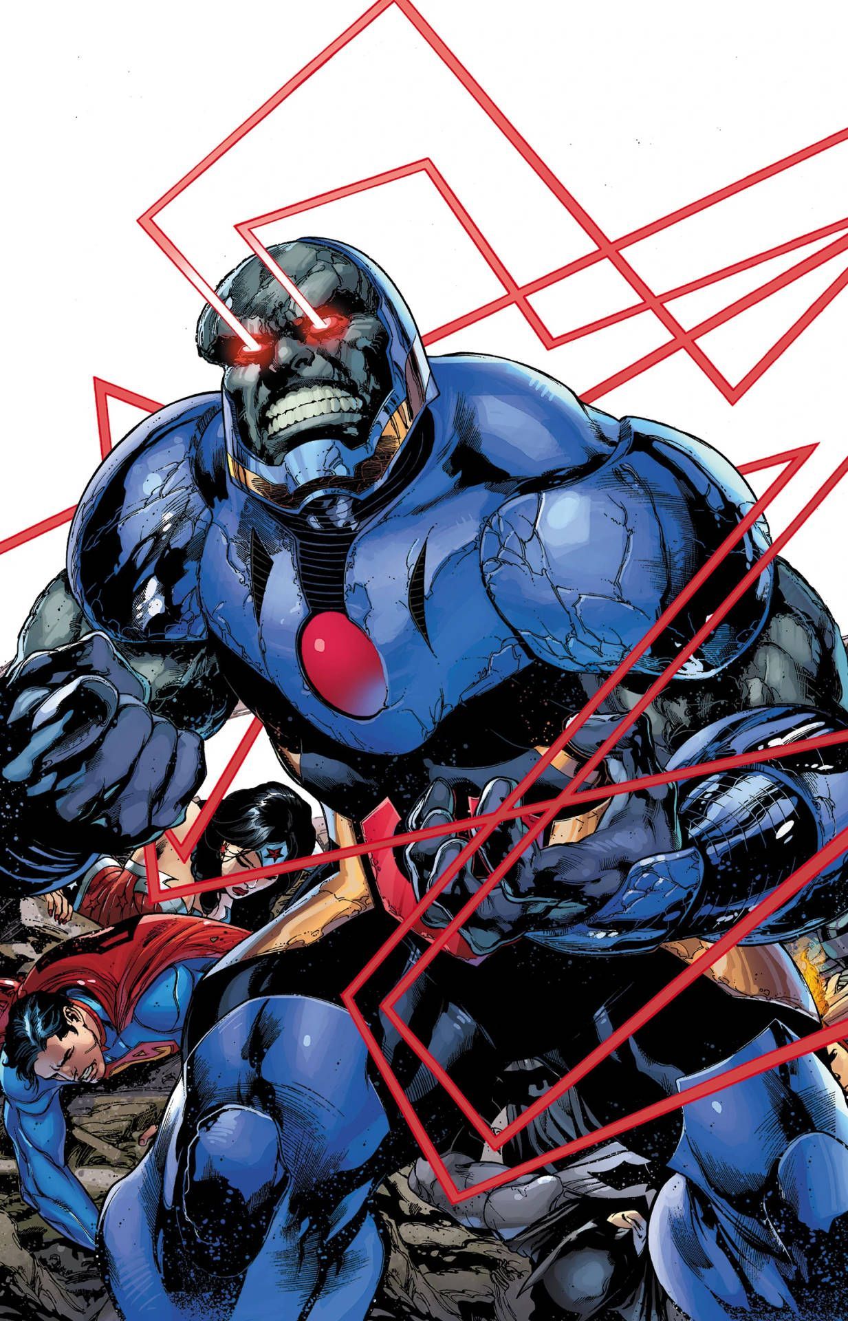 1233x1920 Defeated DC Superheroes Wallpaper