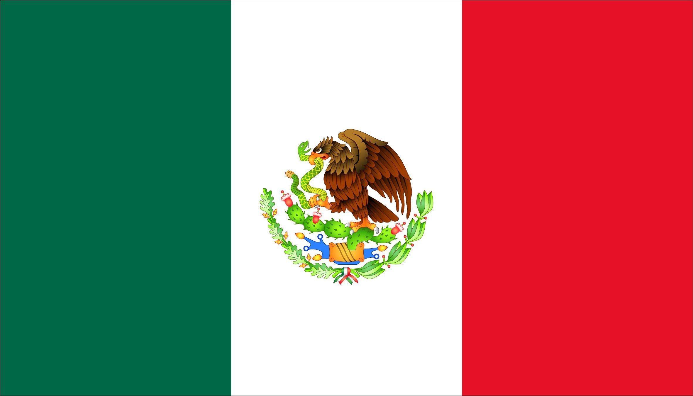 2363x1351 Mexico Flag Wallpaper background picture